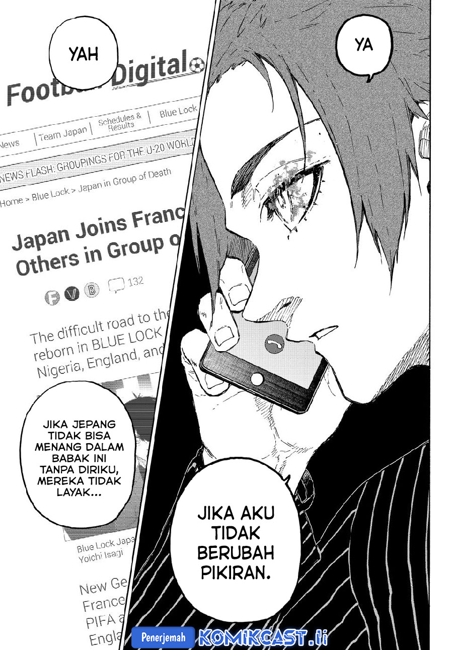 Blue Lock Chapter 308 - halaman 19