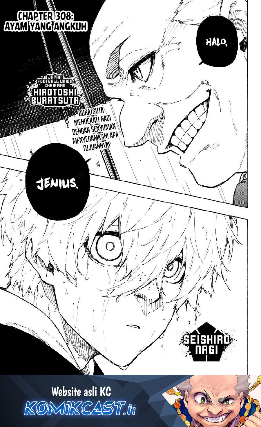 Blue Lock Chapter 308 - halaman 2