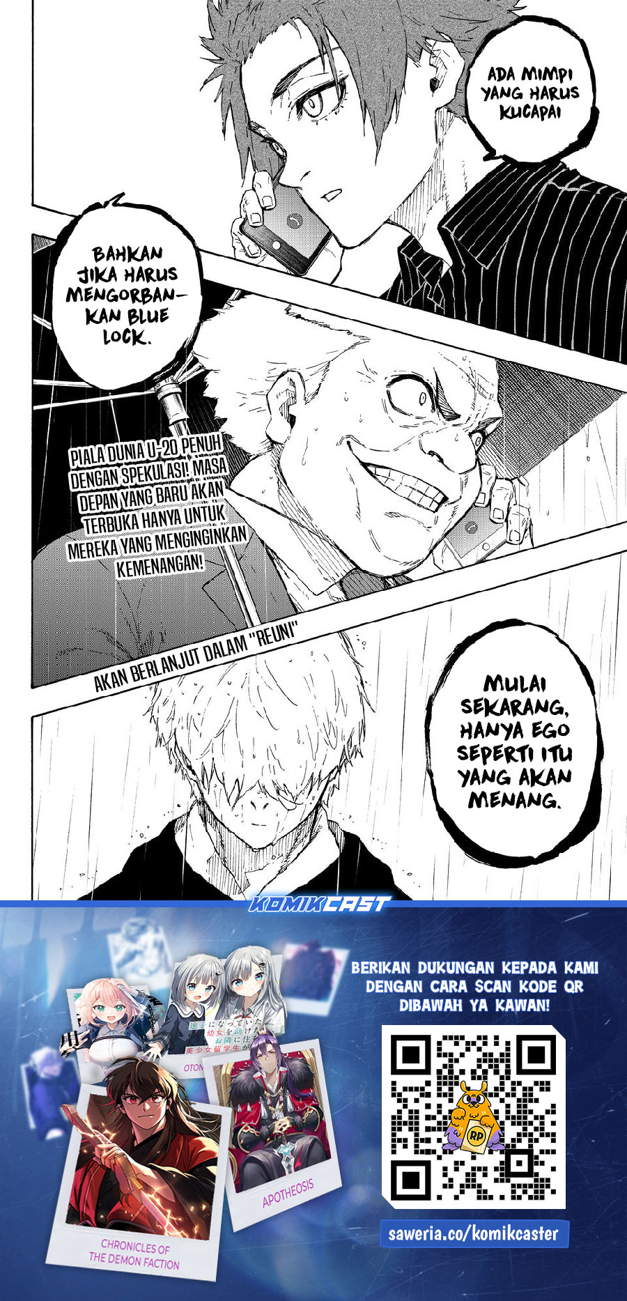 Blue Lock Chapter 308 - halaman 20