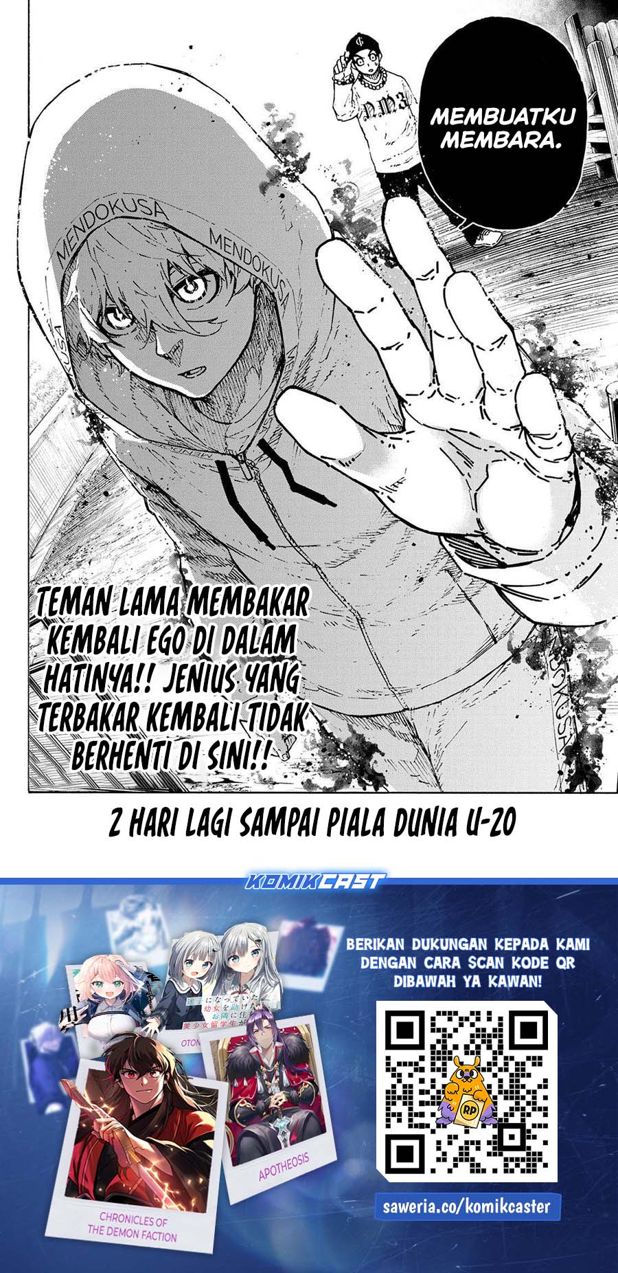 Blue Lock Chapter 310 - halaman 21
