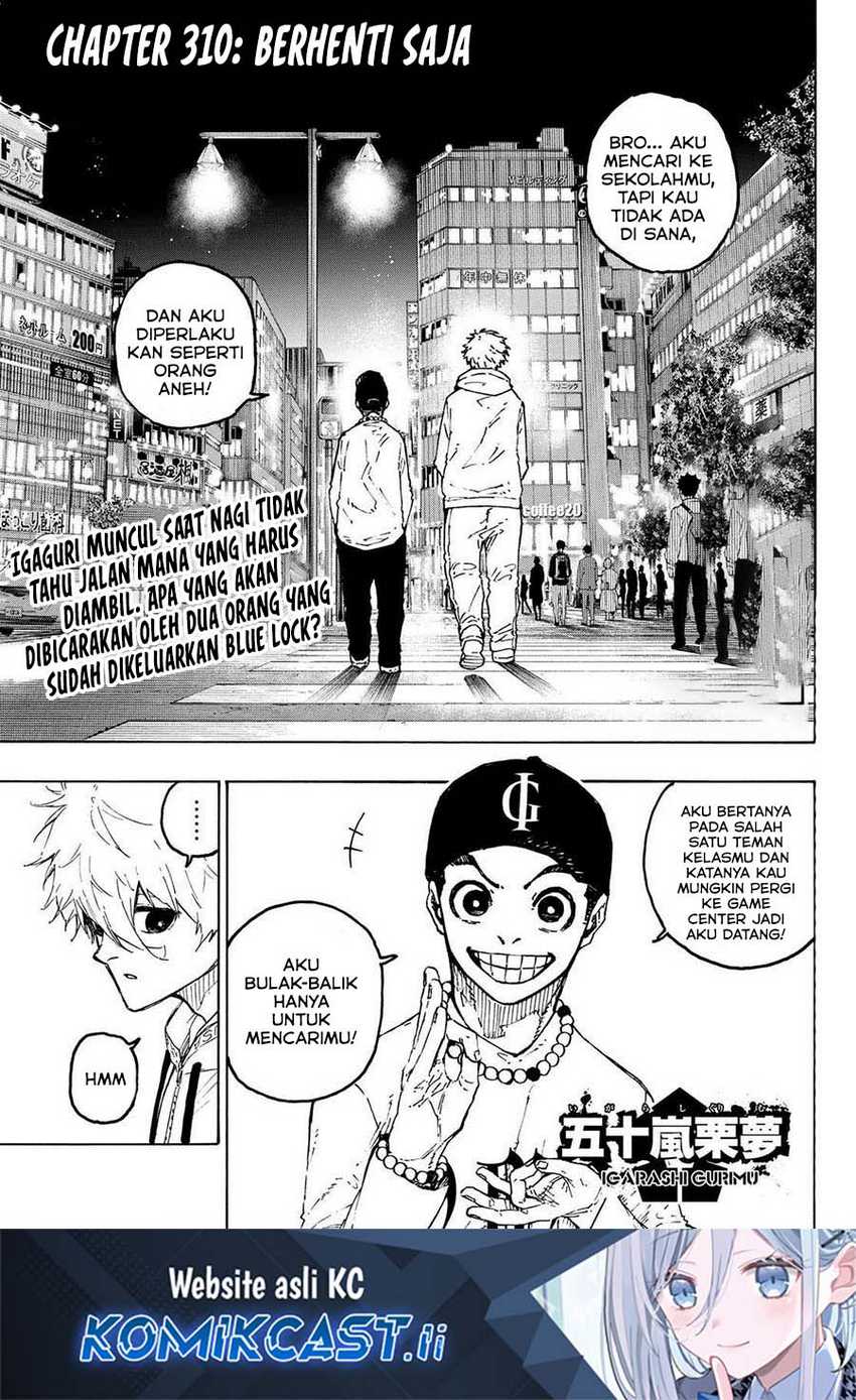 Blue Lock Chapter 310 - halaman 2