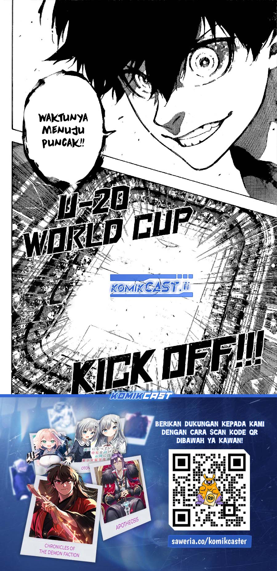 Blue Lock Chapter 312 - halaman 18