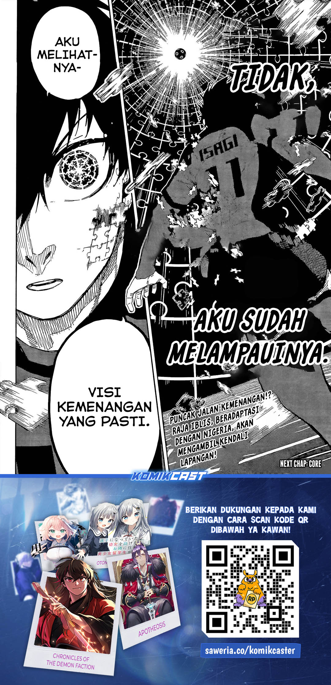 Blue Lock Chapter 313 - halaman 17