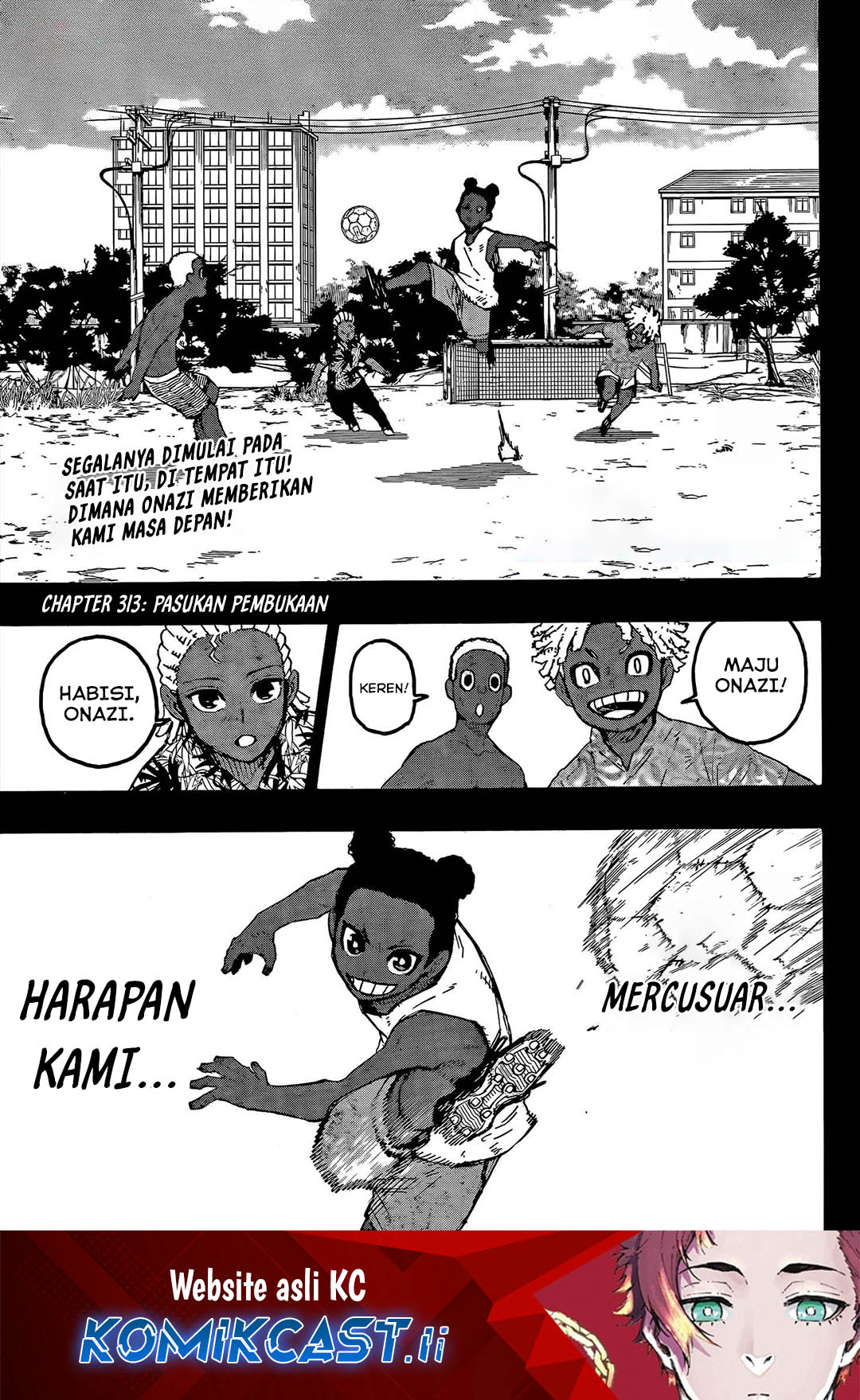 Blue Lock Chapter 313 - halaman 2