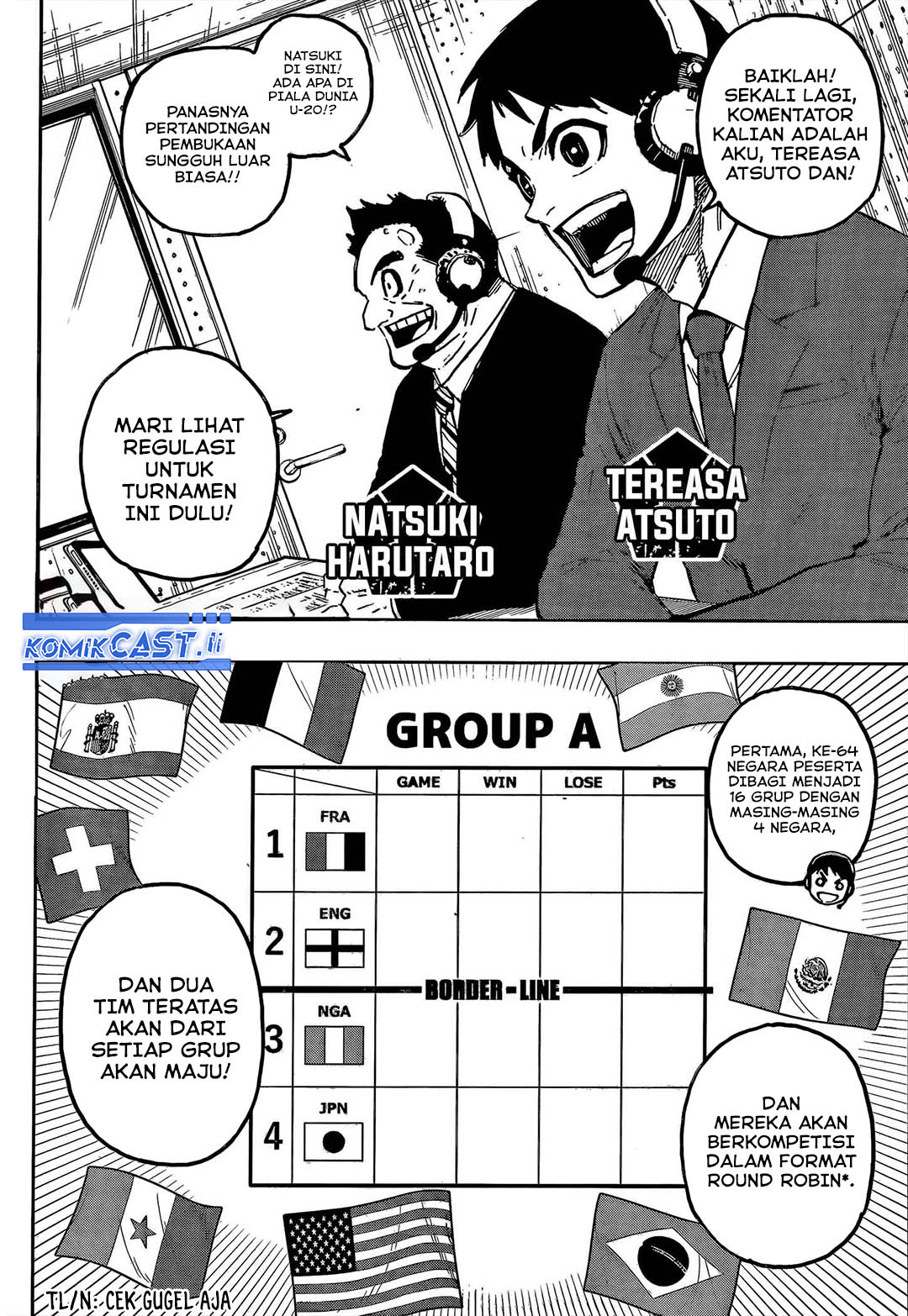 Blue Lock Chapter 313 - halaman 3