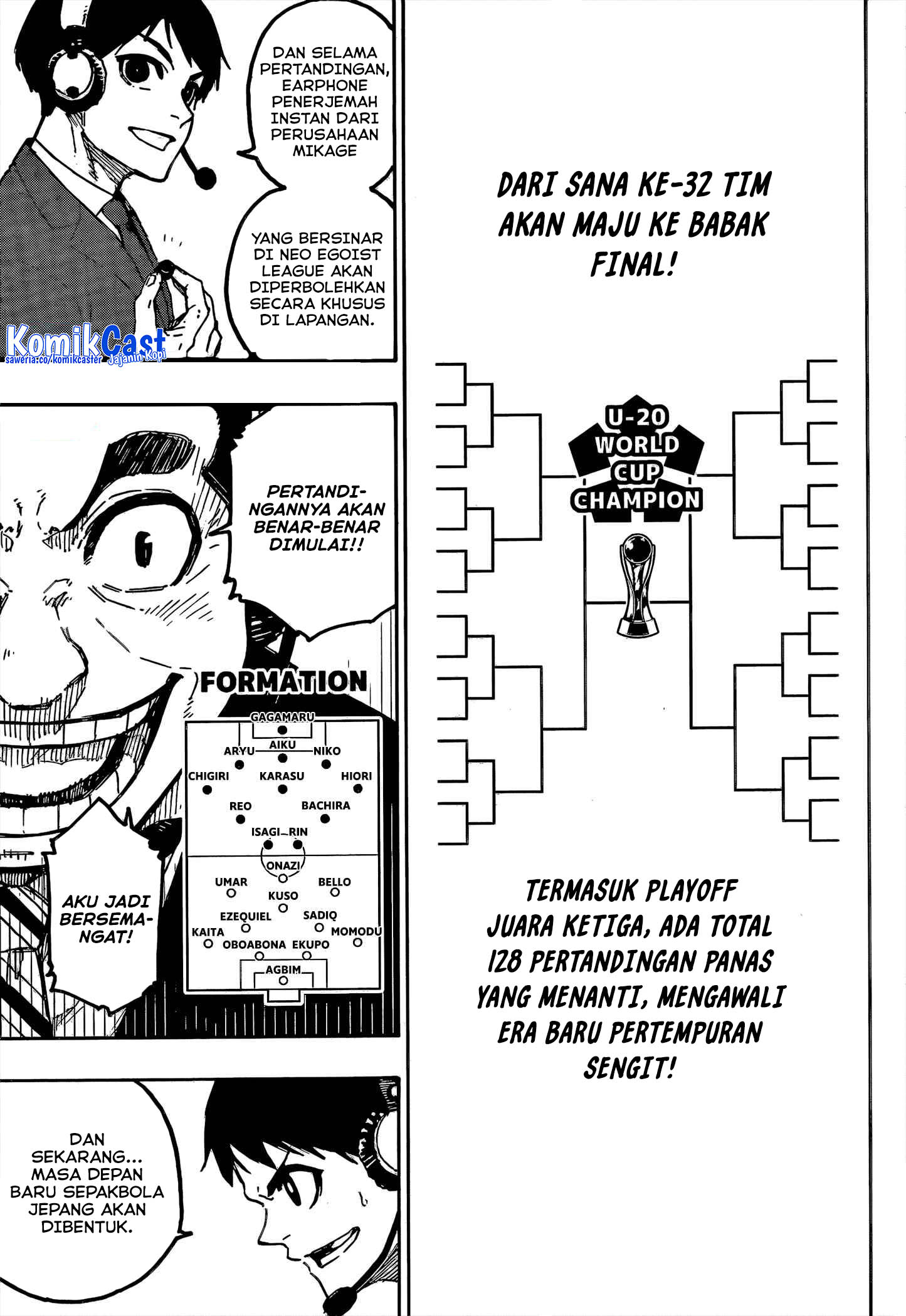 Blue Lock Chapter 313 - halaman 4