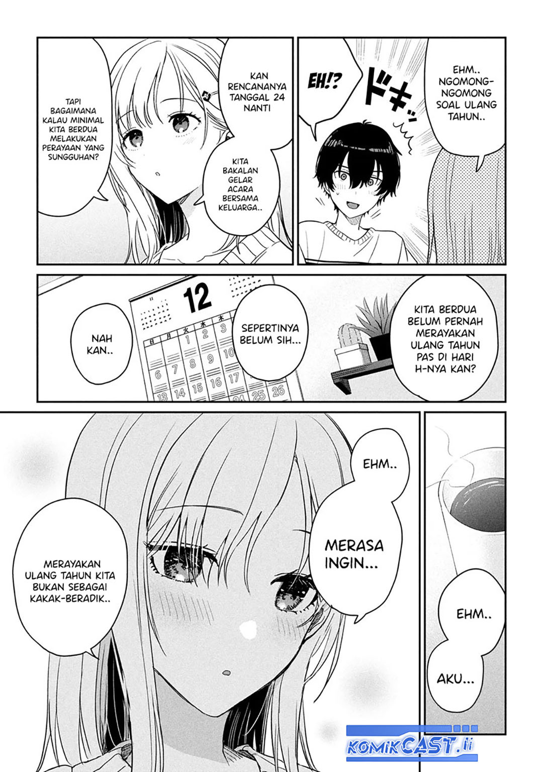 Gimai Seikatsu Chapter 30.1 - halaman 4