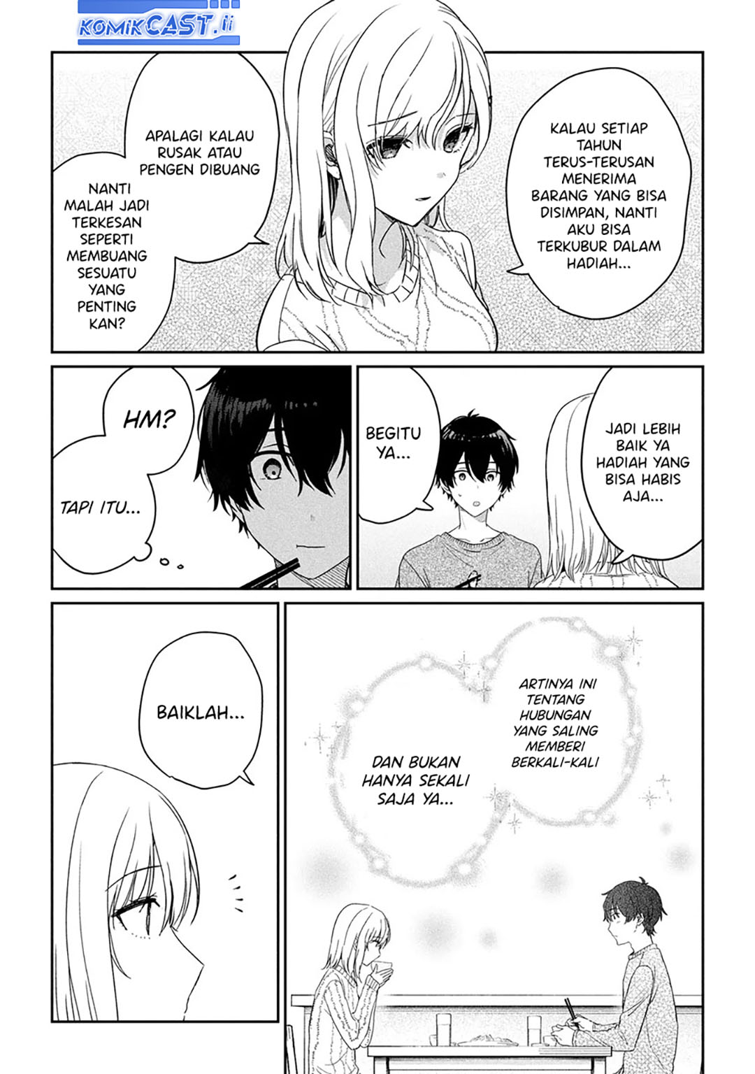 Gimai Seikatsu Chapter 30.2 - halaman 12