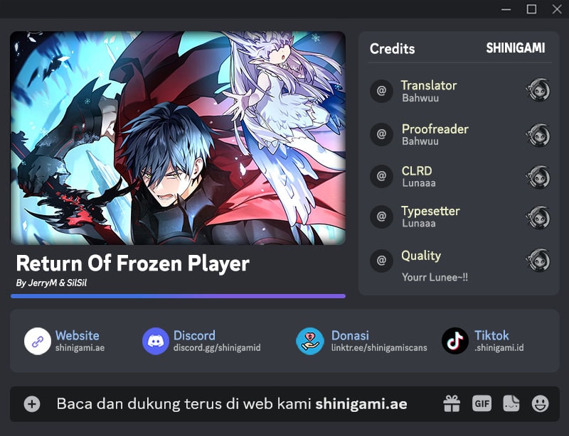 Return of the Frozen Player Chapter 172 - halaman 1