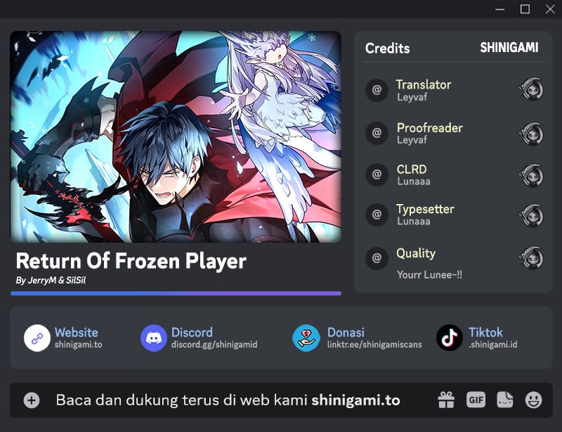 Return of the Frozen Player Chapter 176 - halaman 1