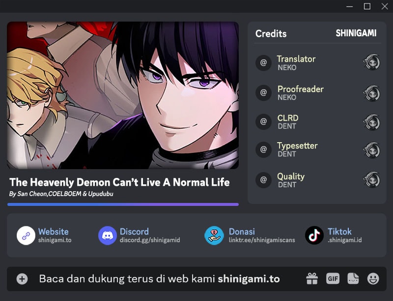 The Heavenly Demon Can’t Live a Normal Life Chapter 163 - halaman 1