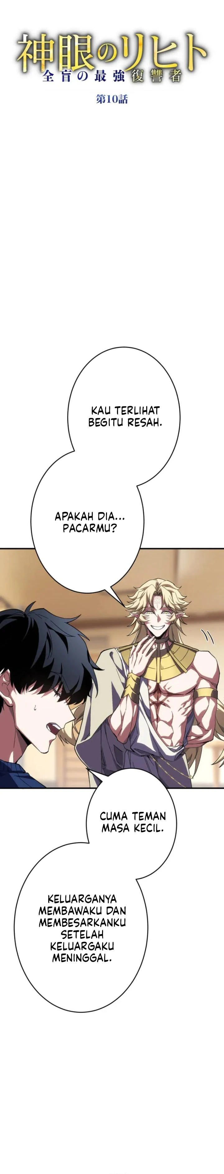 Divine-Eyed Licht: The Strongest Blind Avenger Chapter 10 - halaman 11