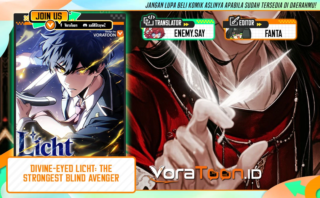 Divine-Eyed Licht: The Strongest Blind Avenger Chapter 12 - halaman 1