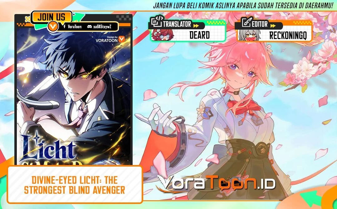 Divine-Eyed Licht: The Strongest Blind Avenger Chapter 14 - halaman 1