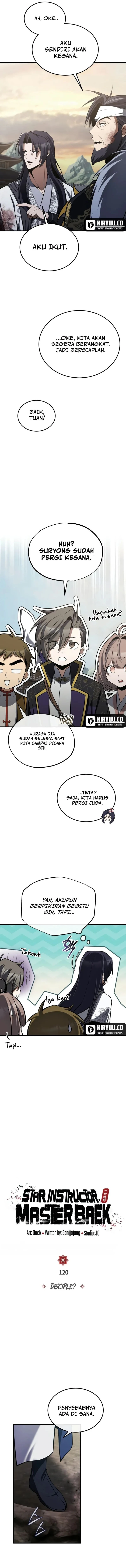 Number One Star Instructor Master Baek Chapter 120 - halaman 5