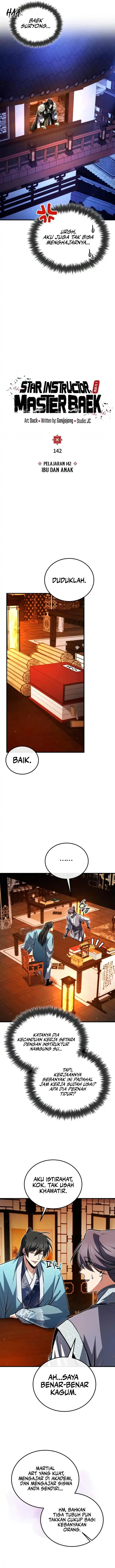 Number One Star Instructor Master Baek Chapter 142 - halaman 5
