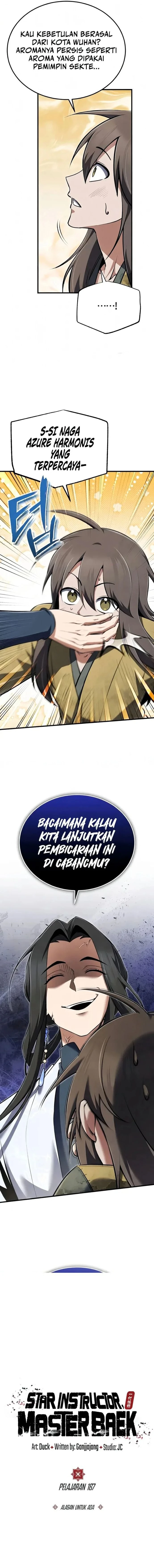 Number One Star Instructor Master Baek Chapter 167 - halaman 21