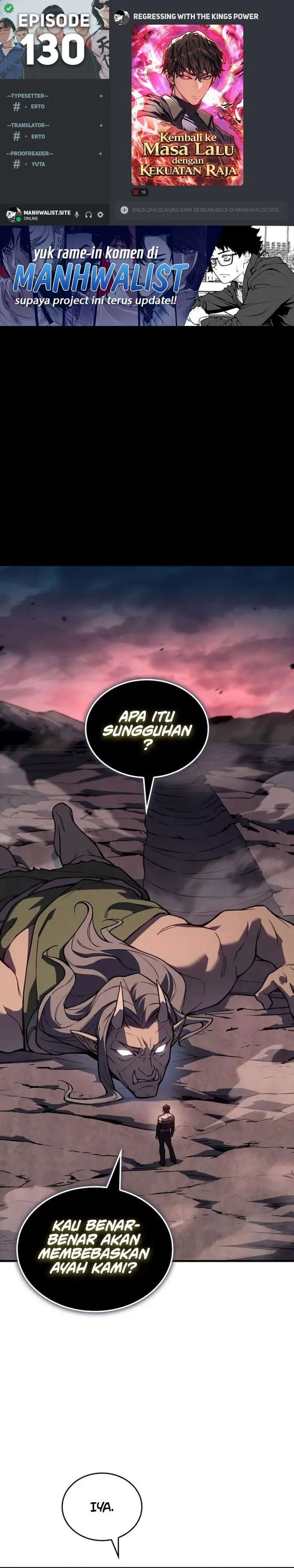 Regressing With The King’s Power Chapter 130 - halaman 1