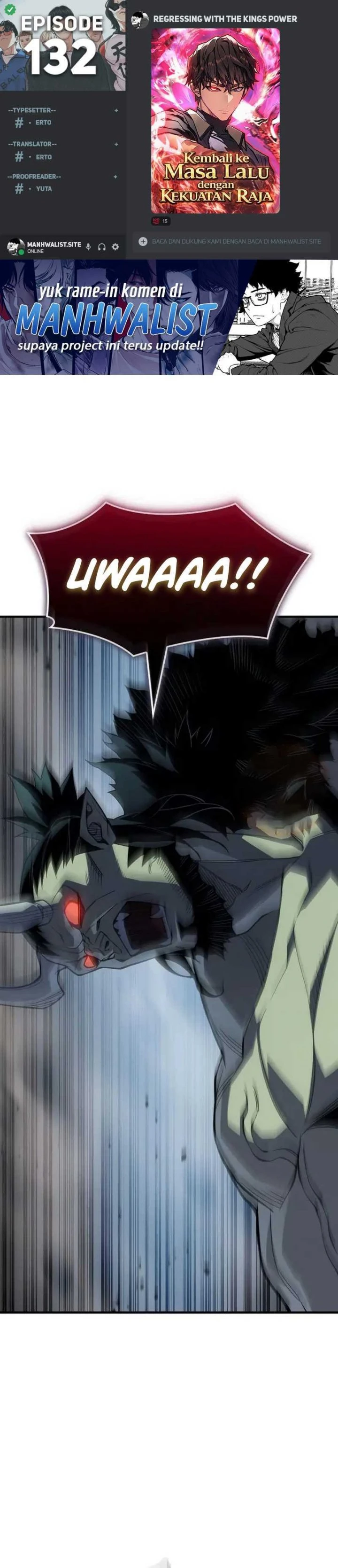 Regressing With The King’s Power Chapter 132 - halaman 1