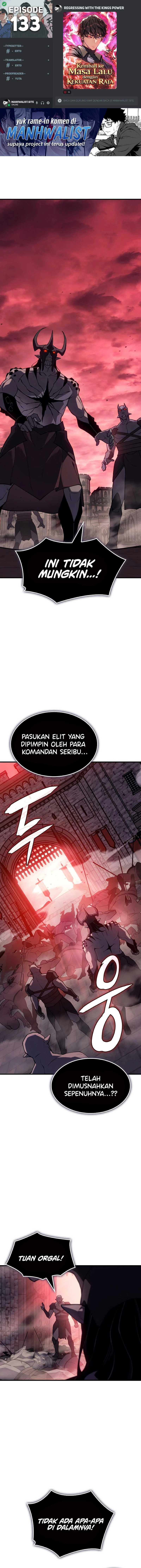 Regressing With The King’s Power Chapter 133 - halaman 1