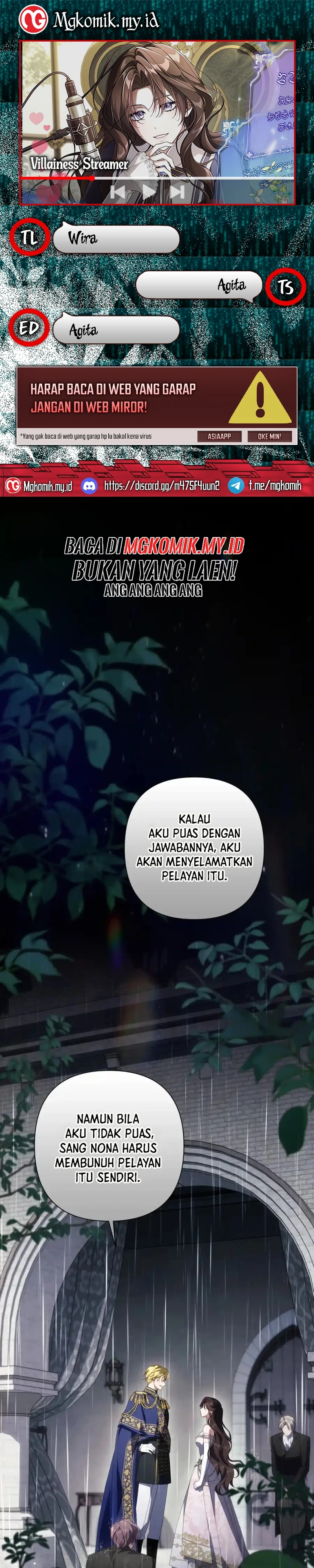 Villainess Streamer Chapter 40 - halaman 1
