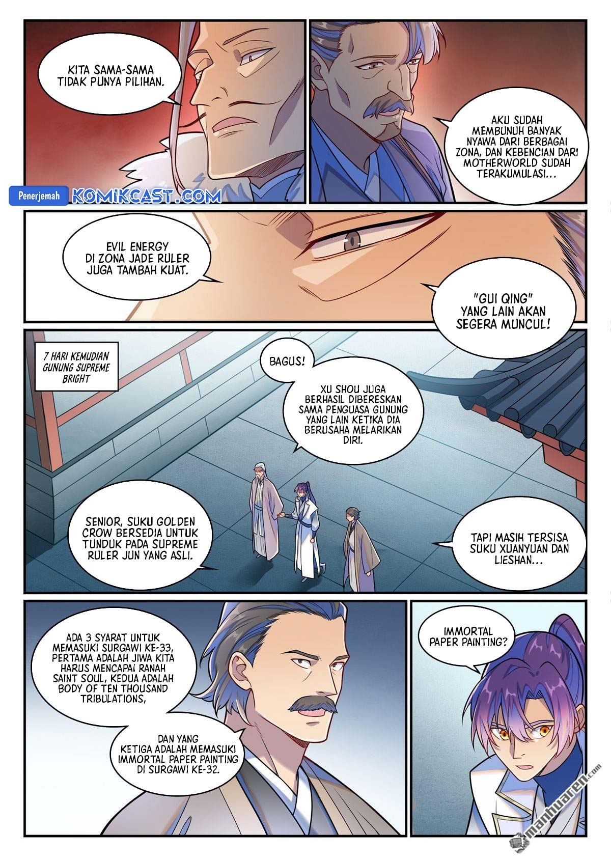 Apotheosis Chapter 1275 - halaman 6