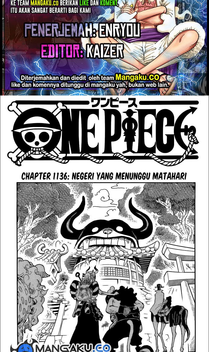 One Piece Chapter 1136 - halaman 1