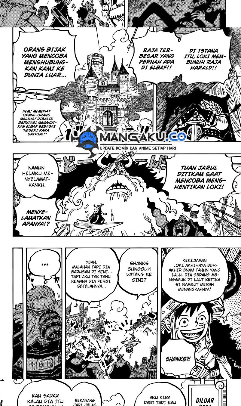 One Piece Chapter 1136 - halaman 9