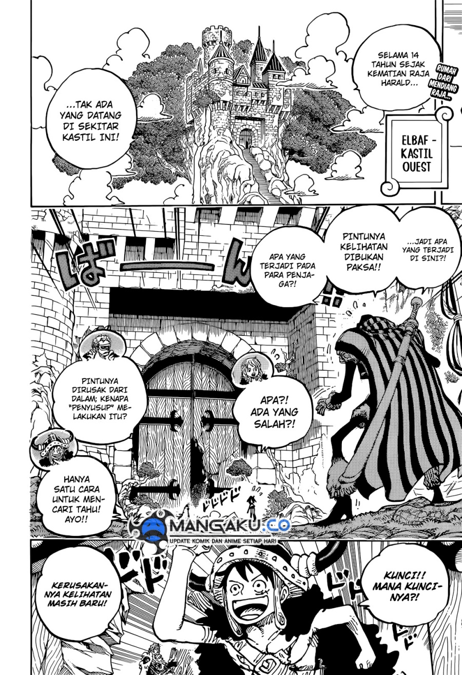 One Piece Chapter 1137 - halaman 3