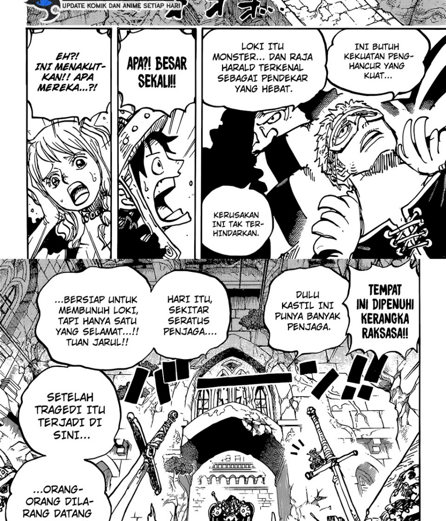 One Piece Chapter 1137 - halaman 6