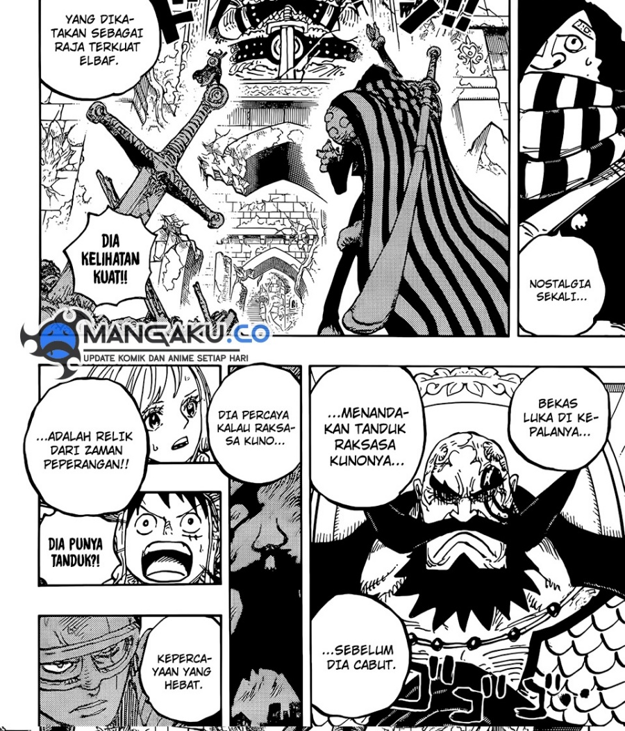 One Piece Chapter 1137 - halaman 8