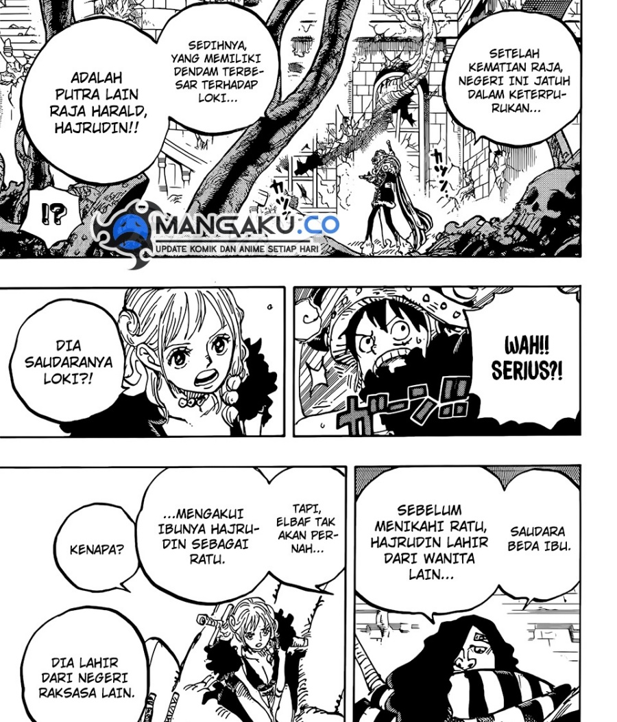 One Piece Chapter 1137 - halaman 9
