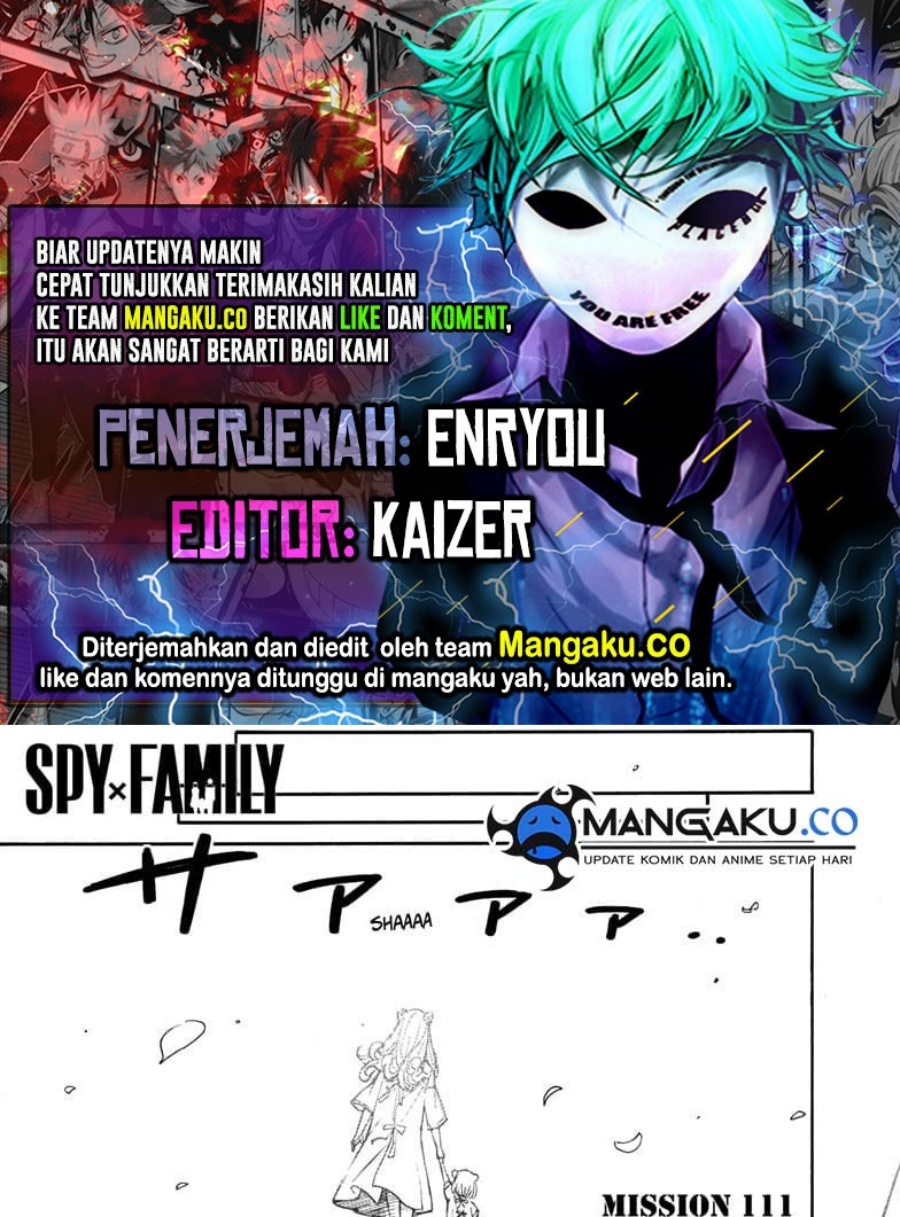 Spy X Family Chapter 111 - halaman 1