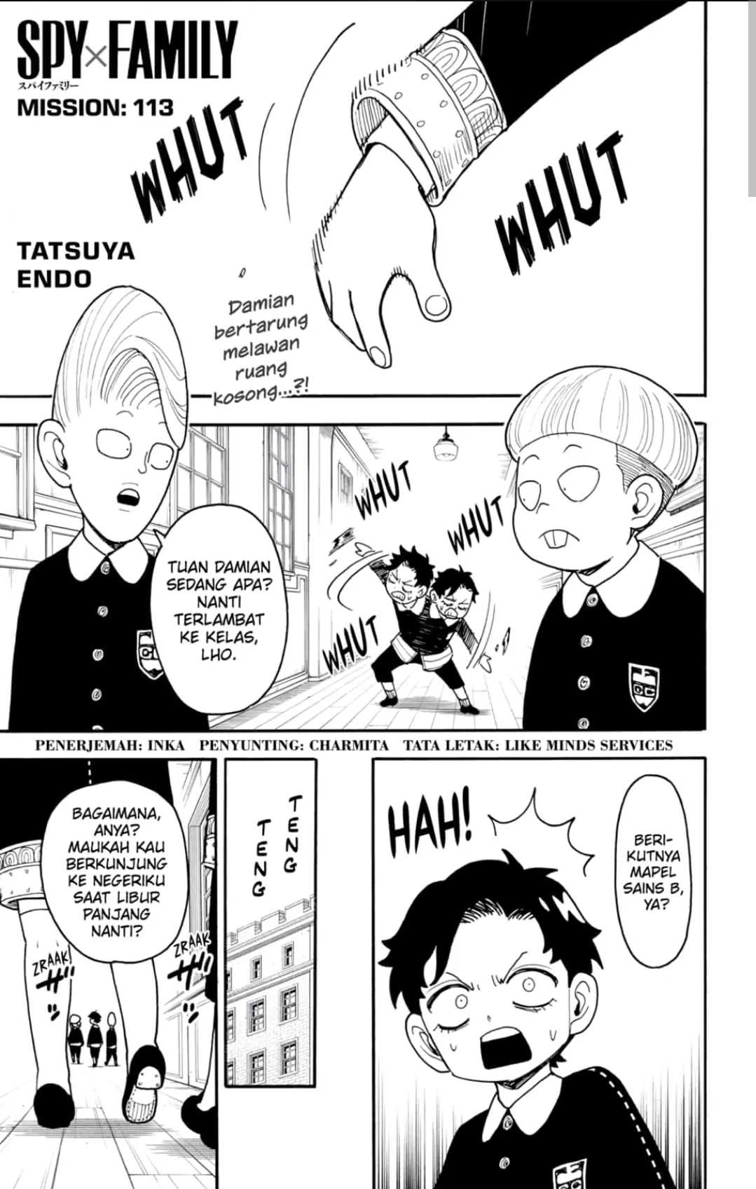 Spy X Family Chapter 113 - halaman 1