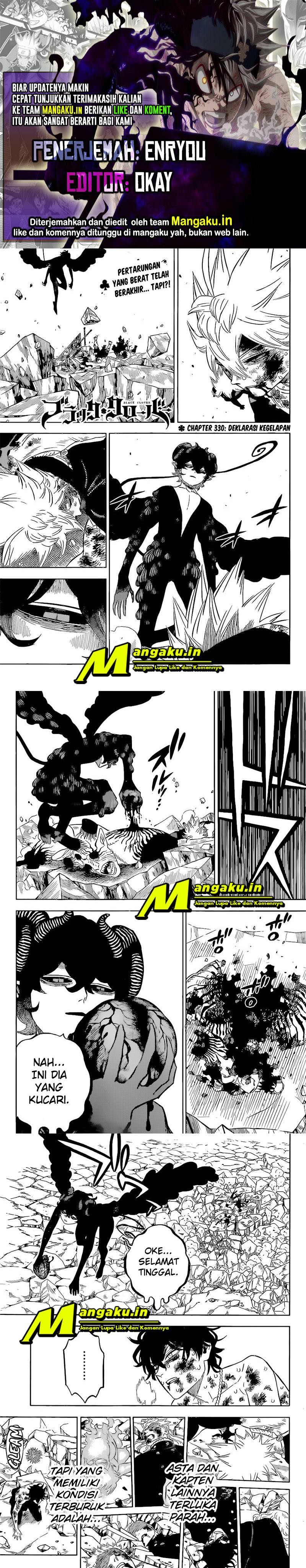 Black Clover Chapter 330 - halaman 1
