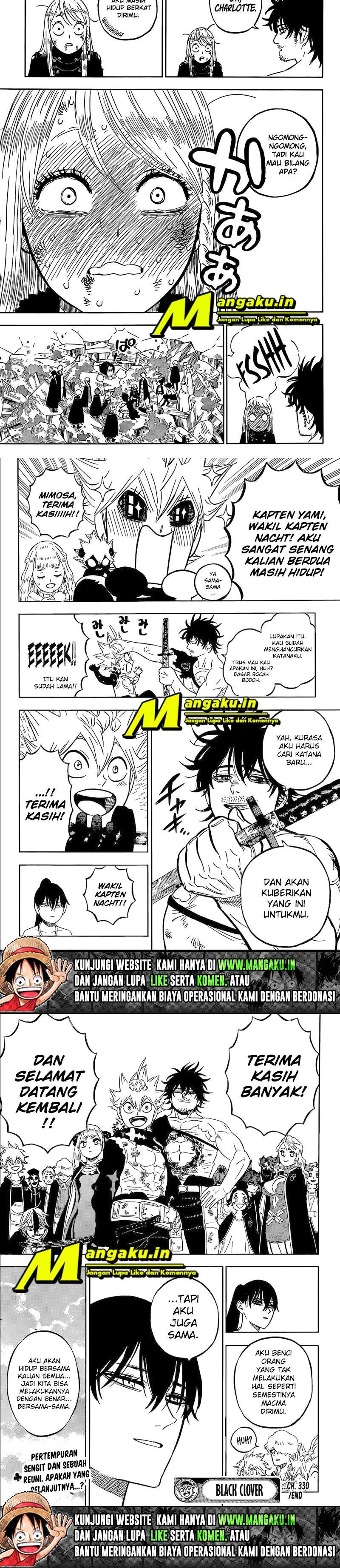 Black Clover Chapter 330 - halaman 4