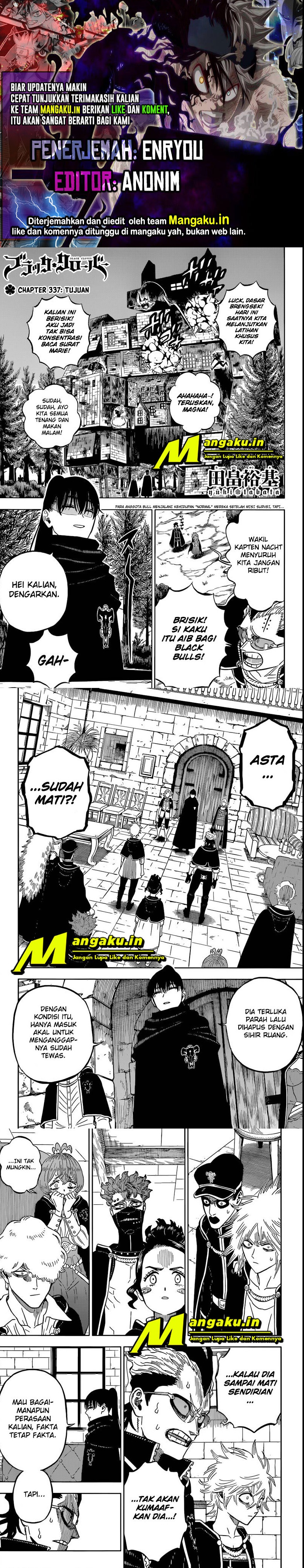 Black Clover Chapter 337 - halaman 1