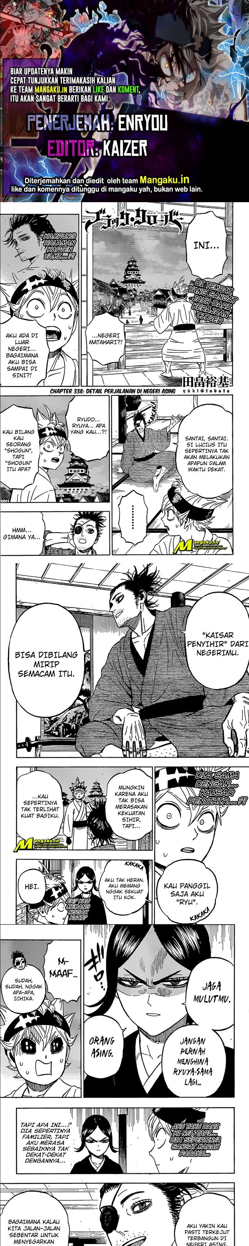 Black Clover Chapter 338 - halaman 1