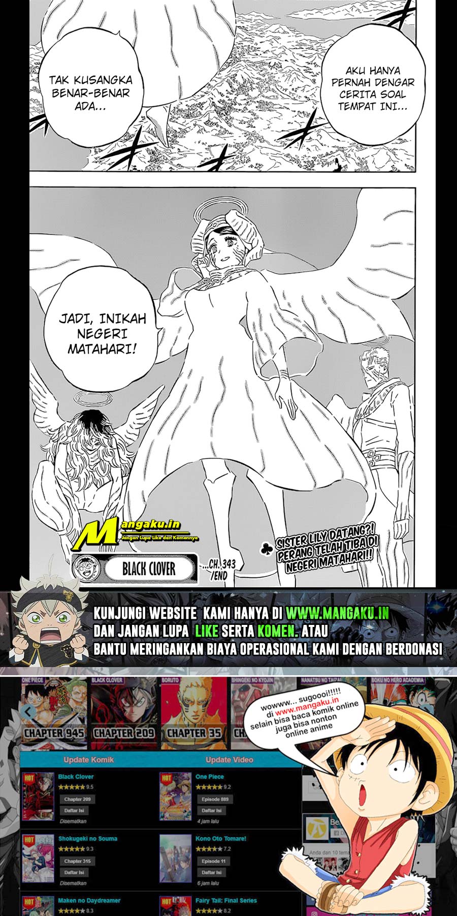 Black Clover Chapter 343 - halaman 16
