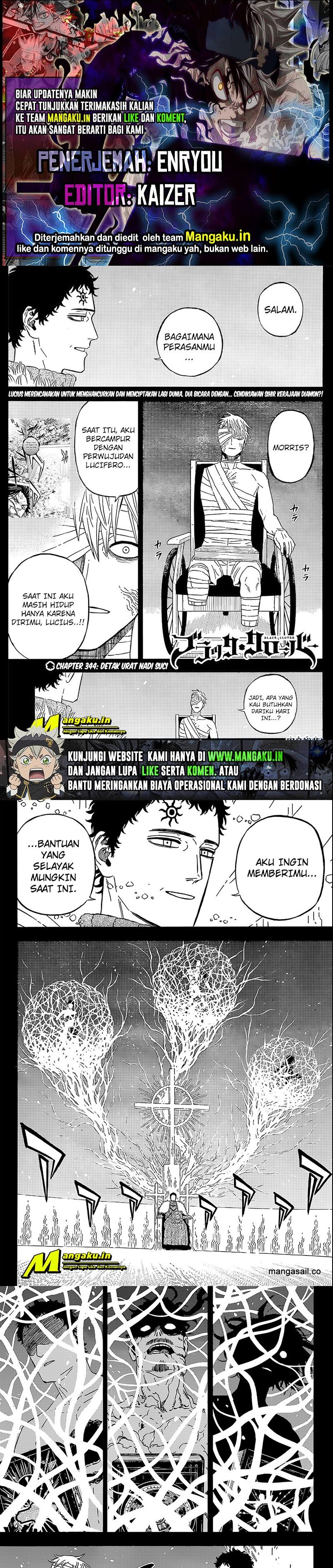 Black Clover Chapter 344 - halaman 1