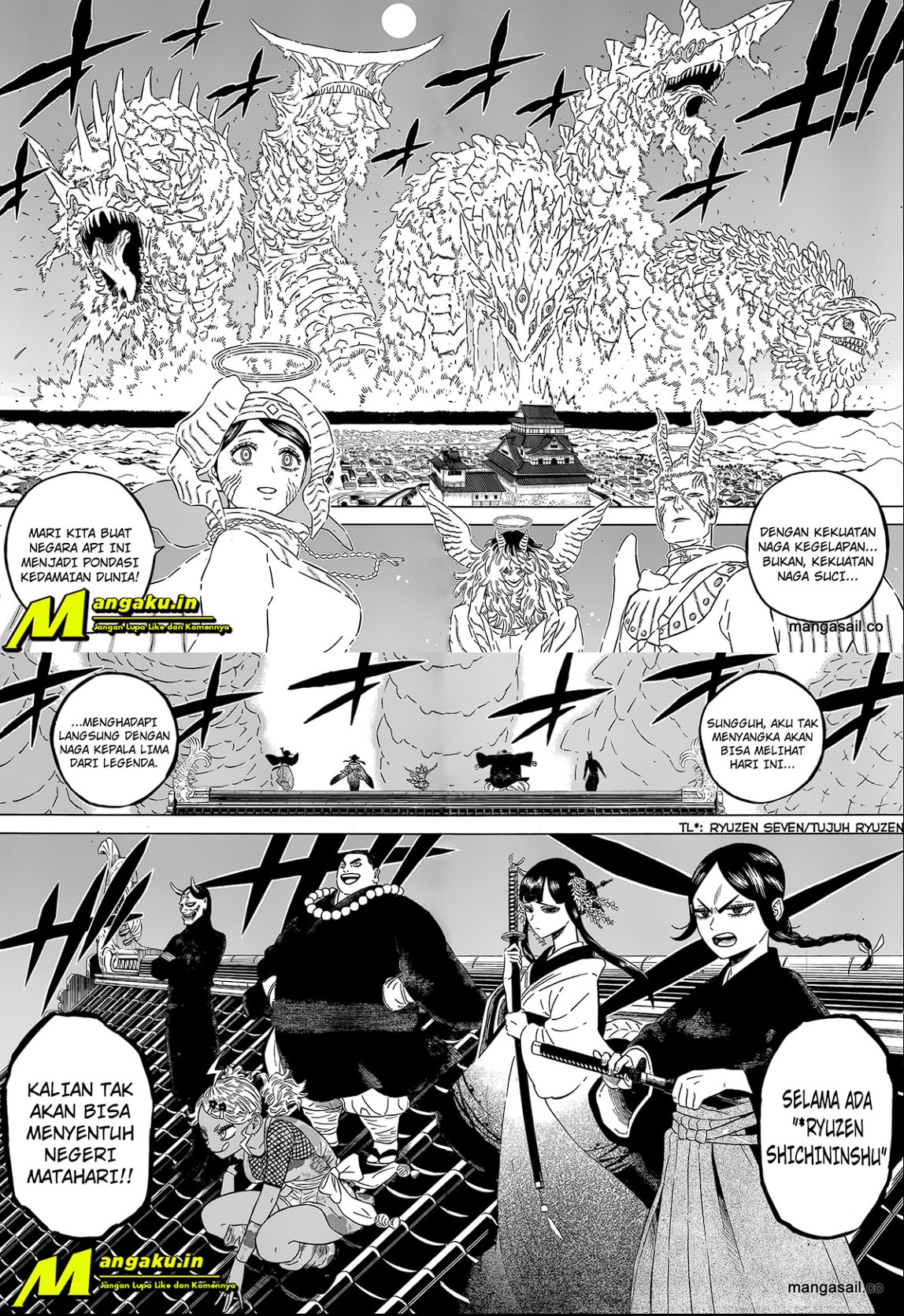 Black Clover Chapter 344 - halaman 4