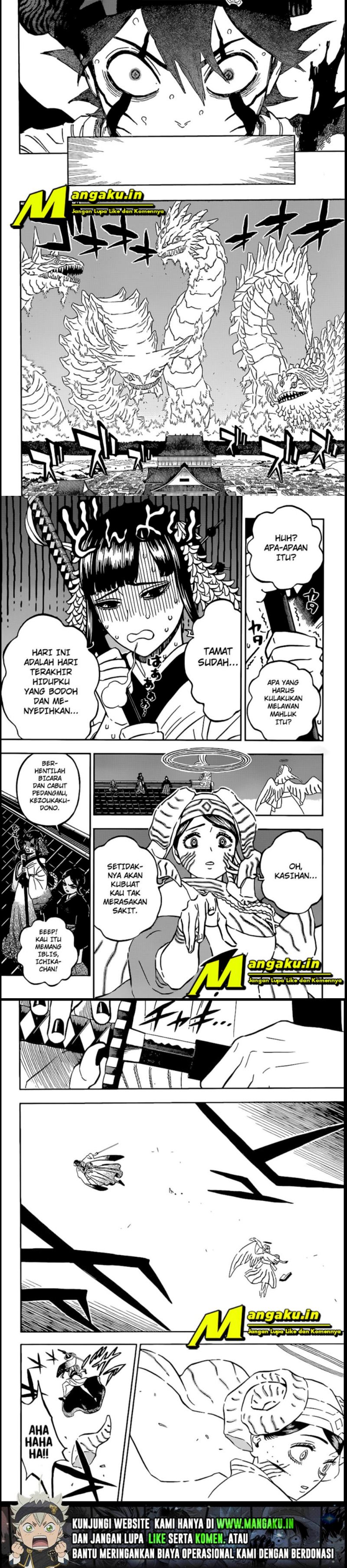 Black Clover Chapter 345 - halaman 3