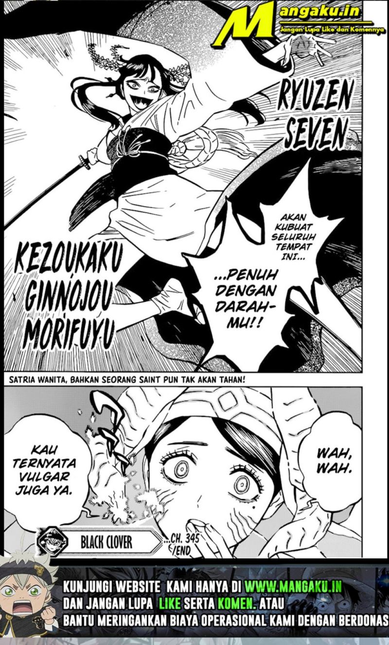 Black Clover Chapter 345 - halaman 4