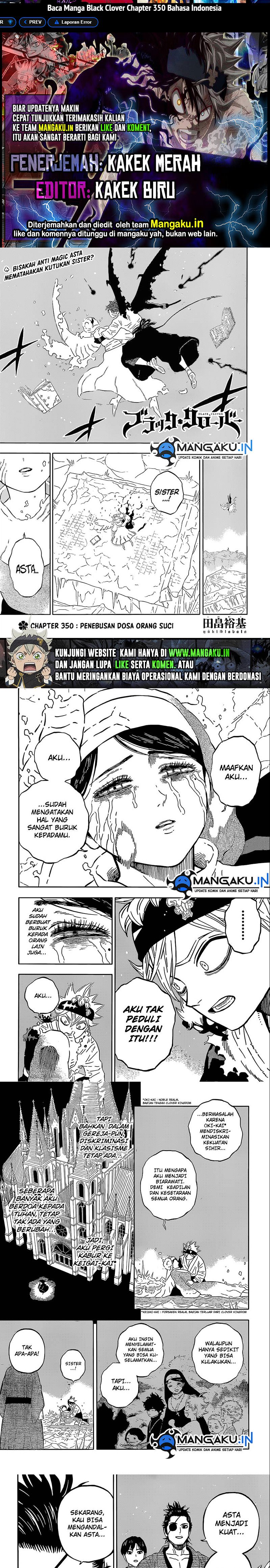 Black Clover Chapter 350 - halaman 1