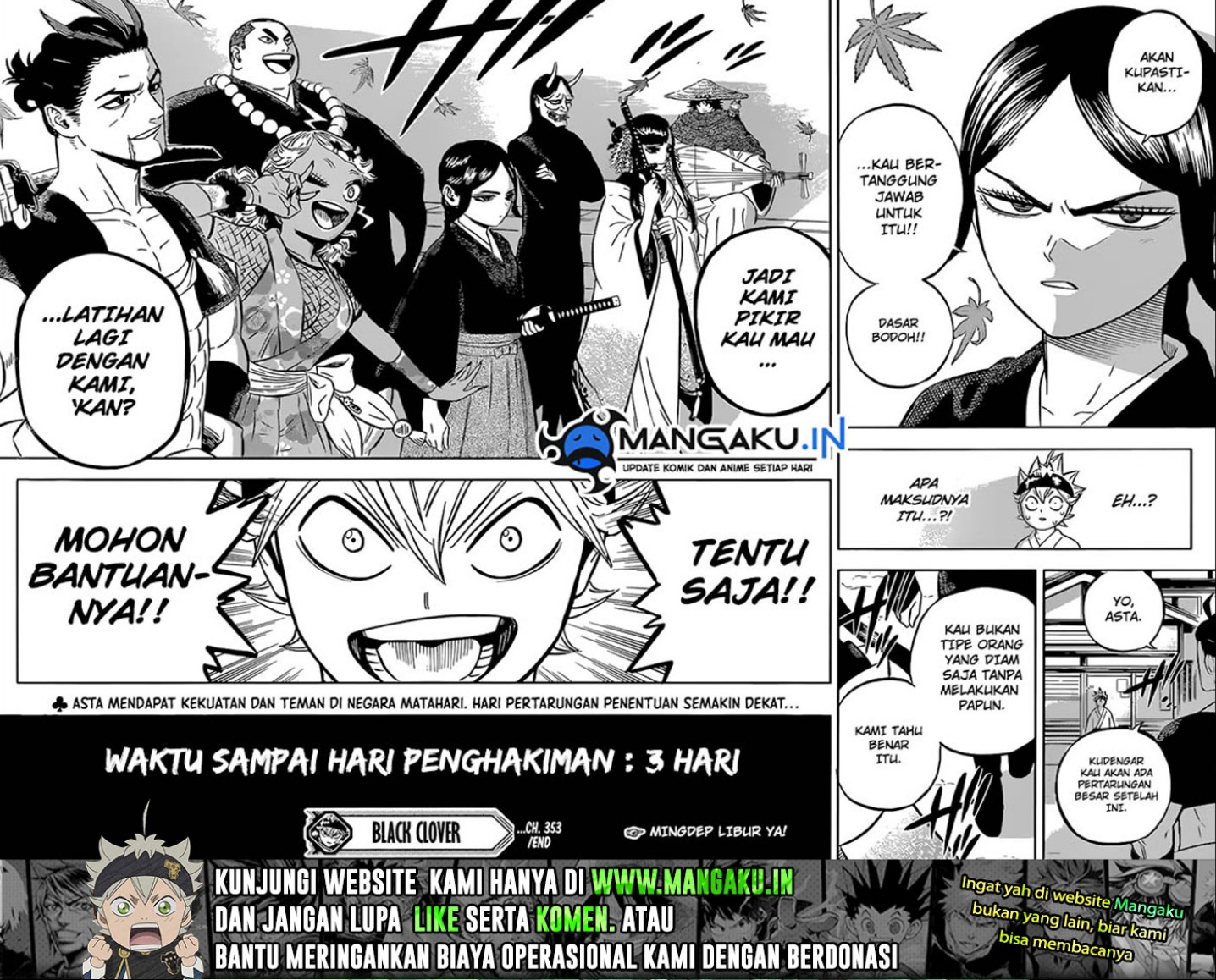 Black Clover Chapter 353 - halaman 6