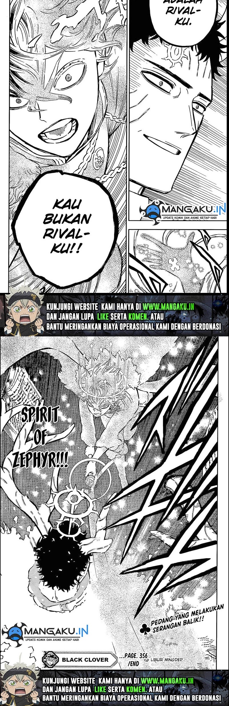Black Clover Chapter 356 - halaman 5