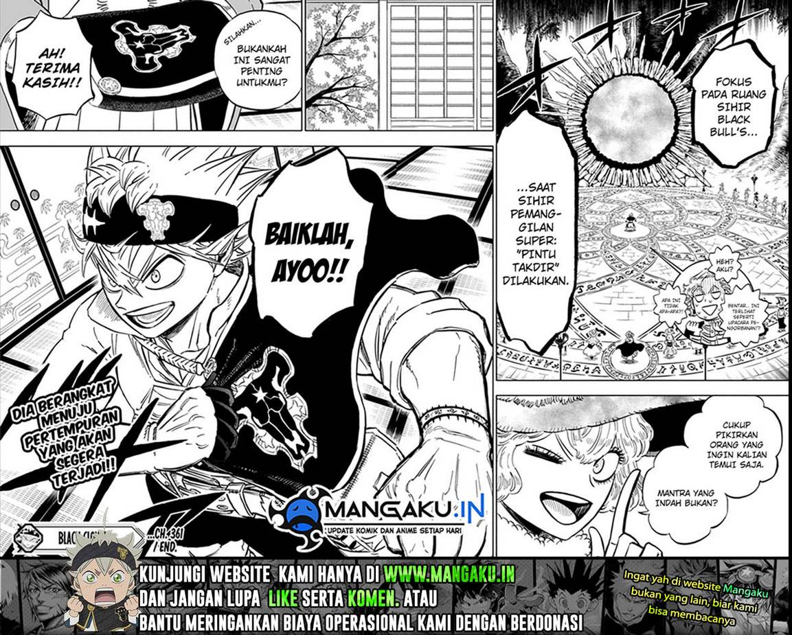 Black Clover Chapter 361 - halaman 4