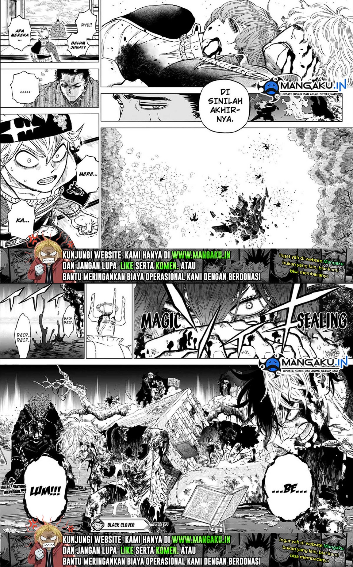 Black Clover Chapter 364 - halaman 4