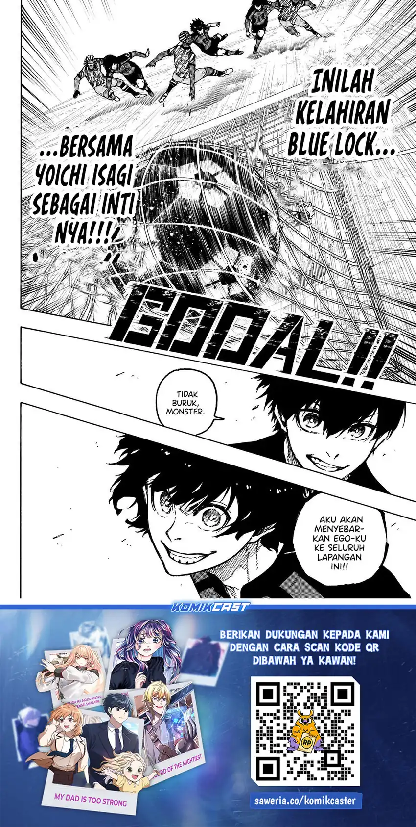 Blue Lock Chapter 314 - halaman 19