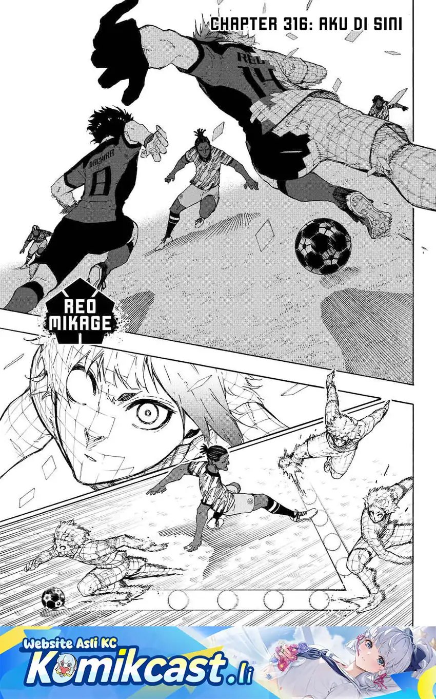 Blue Lock Chapter 316 - halaman 2